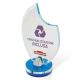 Trofeo in Cristallo sagomato con basetta blu H20