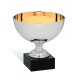 Trofeo Insalatiera Argento Interno Oro Altezza 14 cm