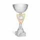 Coppa scudo con bordo oro Altezza 20,50 cm