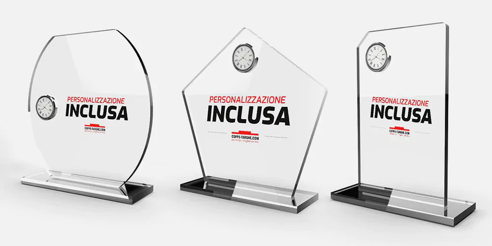 targhe in plexiglass personalizzate linea clock targhe in plexiglass personalizzate linea clock